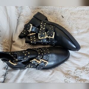 New Top Shop leather boots